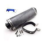 TC-Motor 38mm Silence Exhaust Muffler With Removable Silencer Clamp For 125cc 140cc 150cc 160cc Pit...