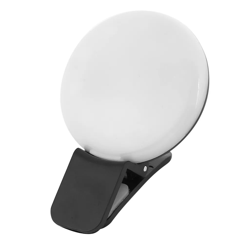 Portable Selfie Light for Smartphone: Rechargeable Phone Fill Lights, Ring Light for Camera Picture, Makeup Photo, Video Conferences, Laptop Use, Zoom Meetings, TikTok, Vlog Photography-image-30