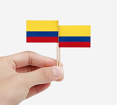 Miniatura 22 de CYPS - 100 banderas de palillo de dientes de Guatemala, mini palillo de dientes pequeño para cupcakes, banderas guatemaltecas, decoración de fiesta