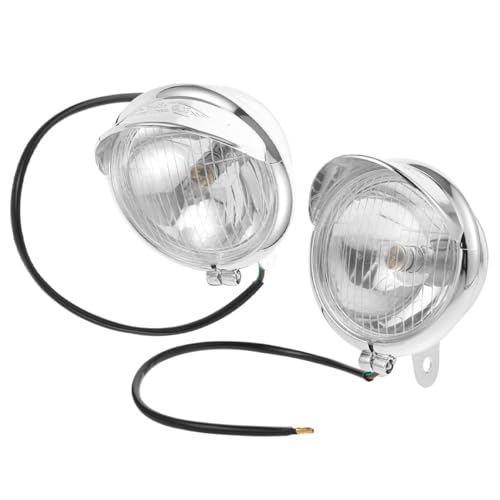 Faros antiniebla LED potentes con luz auxiliar galvanizada retro