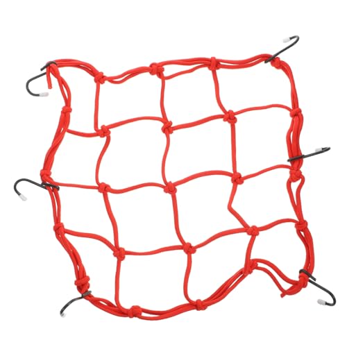 Alipis Red de Malla para Casco de Motocicleta Cinturón de Equipaje Reflectante Correa de Amarre Accesorios para Motocicleta Transporte Seguro Motociclistas