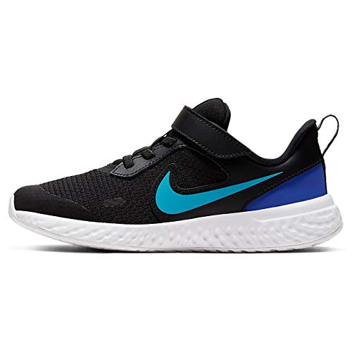 Tênis Nike Revolution 5 Preto e Verde V21 Bq5672 011 - Preto e Verde - 30