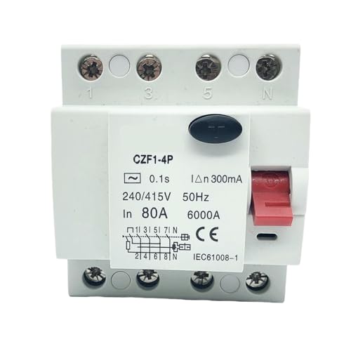 Interrupteur différentiel type B 4P 16A 30mA pour borne de recharge de batterie