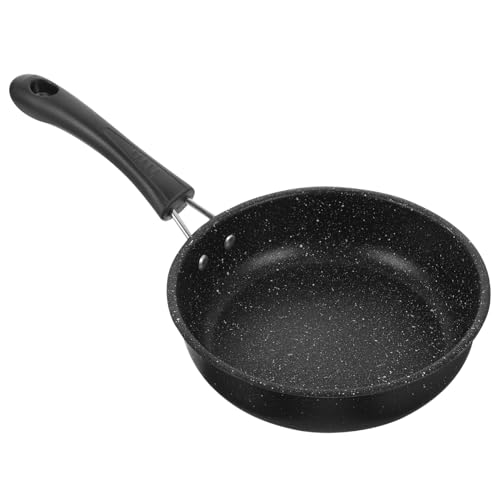 HOLIDYOYO Mini Pan Non-sticky Pan Pancake Making Pan Saucepan Small Pan Steak Pan Home Cooker Omelette Pan Stainless Steel Pan Stainless Steel Cooker Frying Pan Pie Dish