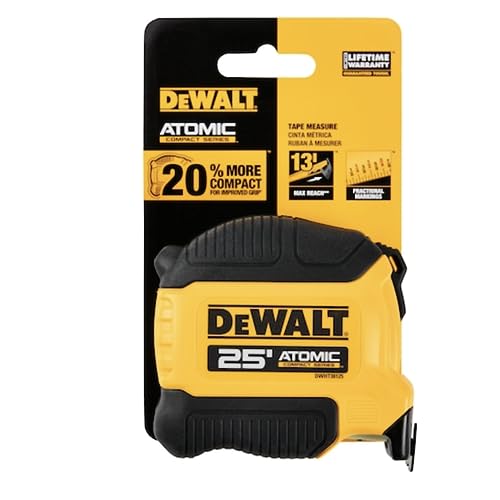 DEWALT Atomic Compact Series 25 ft. Tape Measure (DWHT38125S) thumbnail 5