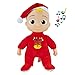 CoComelon Musical Deck The Halls JJ - Includes JJ Roto Doll with Santa Hat - Festive Doll with Activated Sounds - Toys for Preschoolers