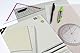 Kangaro Transparant Technisches Zeichenpapier/Millimeterpapier DIN A3 24 seiten 80g/m² papier mit 1 blatt 1/5/10mm Orange Raster, K-770301
