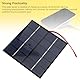2pcs 1.2W 5V Kleine Solarpanel, Solar Power Solution, Polykristalline Solarpanel für Telefon -Tablet -Kamera, 100x100 Mm Kleine Solarmodule