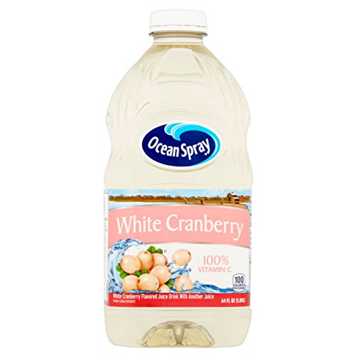 Image of Ocean Spray White Cranberry Juice Drink 8 Case 64 Ounce