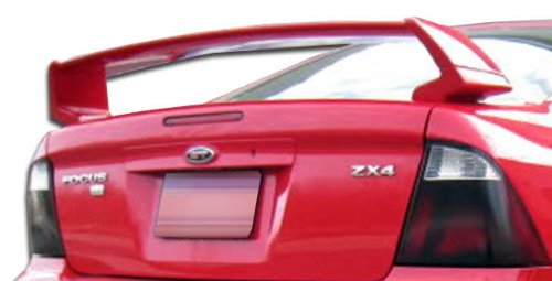 Extreme Dimensions Duraflex Replacement For 2000-2007 Ford Focus 4Dr Se Wing Trunk Lid Spoiler - 1 Piece #TOP9