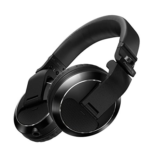 Pioneer DJ hdj-x7-k Professionelles DJ-Kopfhörer, Schwarz