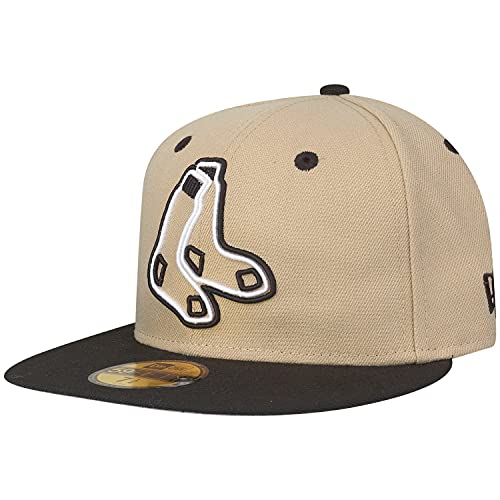 New Era 59Fifty Cap NEON Boston Red Sox Camel beige - 6 7/8