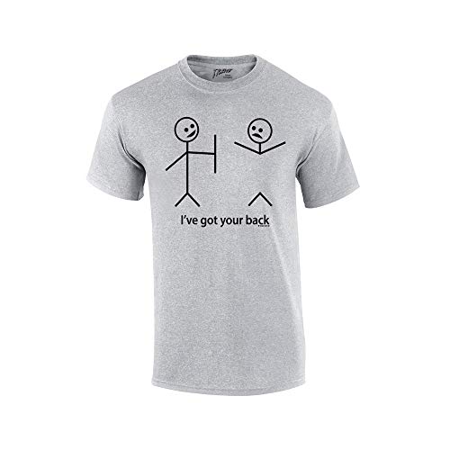 Trenz Shirt Company Mens Classic - Funny Stick Figure Novelty