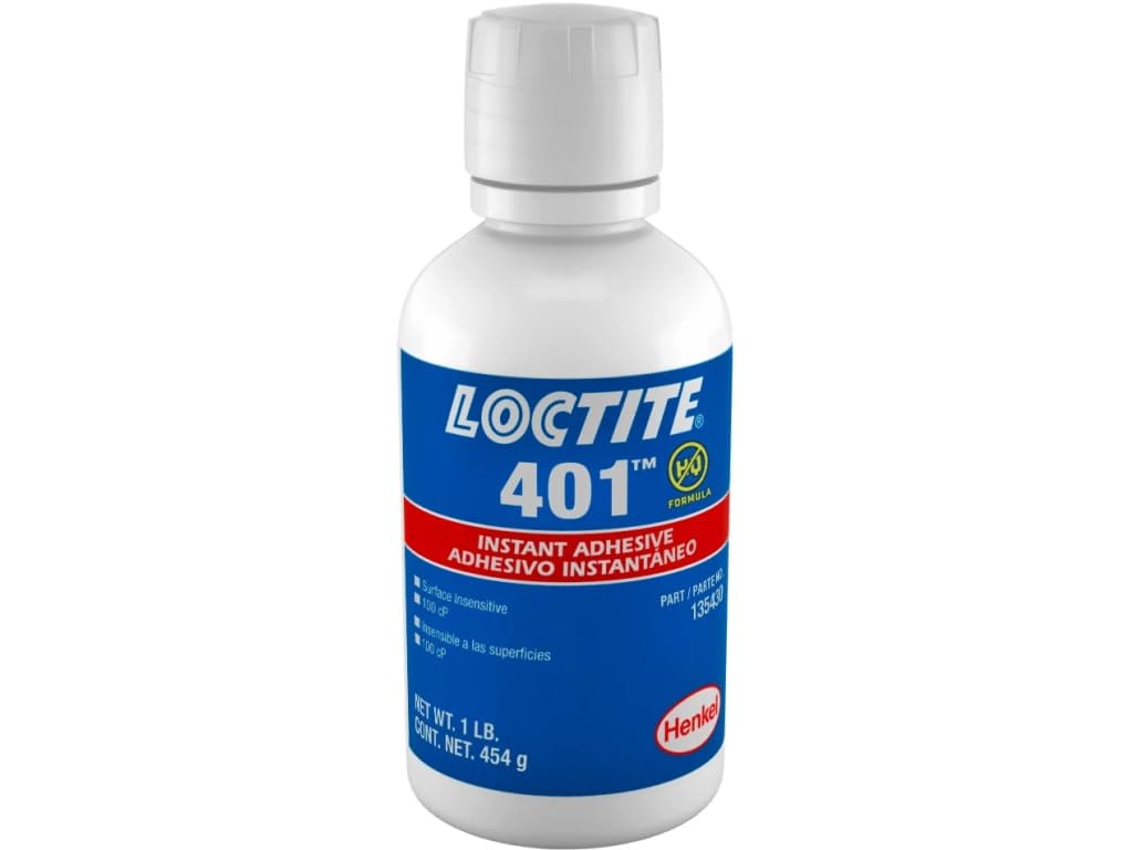 Loctite 135430 Clear Prism Instant Adhesive, 110 cP Viscosity, 16 oz.