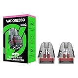 Vaporesso Luxe X Dual Mesh Pod 0.4Ω/0.6 Ω Top Filling Fit for Vaporesso LUXE X, LUXE XR, LUXE XR Max, LUXE X Pro, LUXE X2/X3 2Pcs No Nicotine (Luxe X 0.4Ω Dual Mesh Pod)