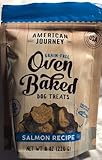 American Journey Grain Free Oven Baked Dog Treat Salmon Recipe 1-8 oz Bag