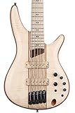 Bässe Ibanez Premium SR5FMDX2-NTL Natural Low Gloss - Basse Électrique 5 cordes