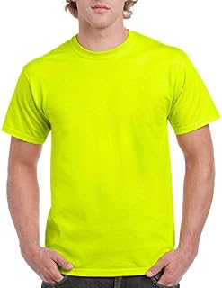 Gildan Men's G2000 Ultra Cotton Adult T-shirt, Safety Green, XXX-Large