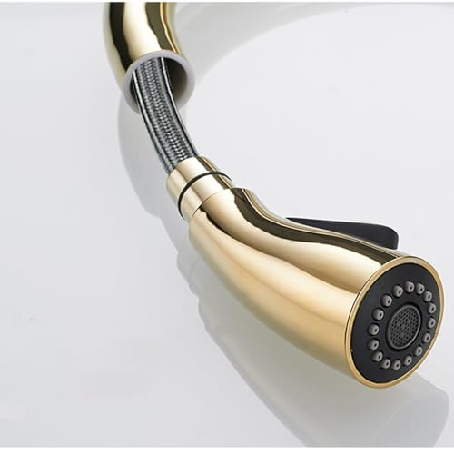 Robinet de cuisine en or mitigeur monocommande brossé évier LWX866011