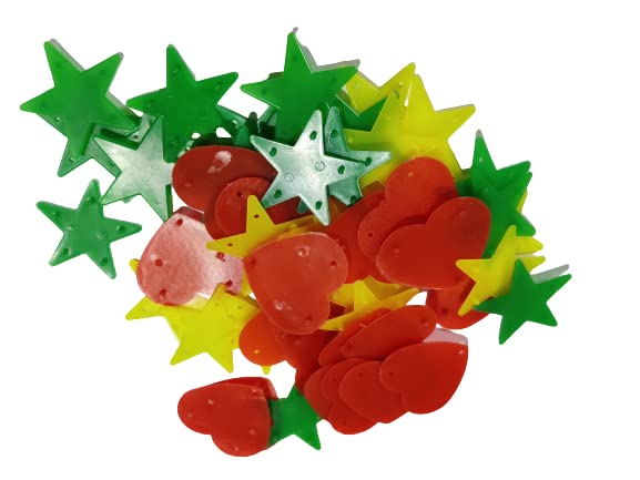 Classic Mosquito Net 30 Multi Color Star Patches for Mosquito Net-image-48
