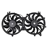NewYall Engine Radiator Condenser Cooling Fan Assembly for Infiniti EX35 FX35 G35 G37 M35h Q60 Q70 Nissan 370Z 2007-2020