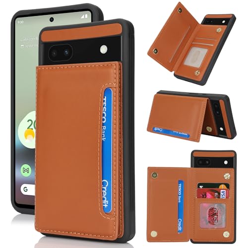 Étui Google Pixel 6a avec blocage RFID et porte-cartes de protection