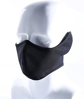 Your Choice Earflap Half Face Mask Cycling Motorcycle Outdoor Half Balaclava Color Black