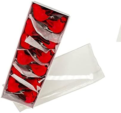 Berfutall-Cardinal Clip On Christmas Tree Ornament Decorations - Red Feathers Set of 12 Pieces Each is 2.8" Lon(A) - Image 8