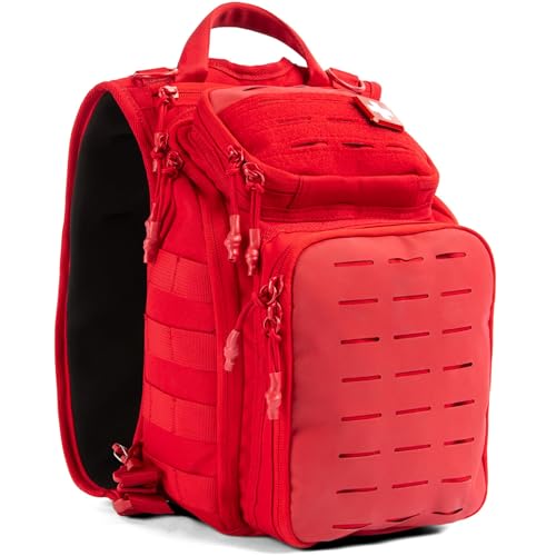 My Medic Recon Standard - HSA FSA First Aid Kit - 200+ First Aid and Survival Essentials, Supplies, & Must Have IFAK for Home, Car, Office or Business - Red