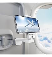 Airplane Travel Essentials Phone Holder, Klearlook Universal Flight Essentials Phone Mount with M...