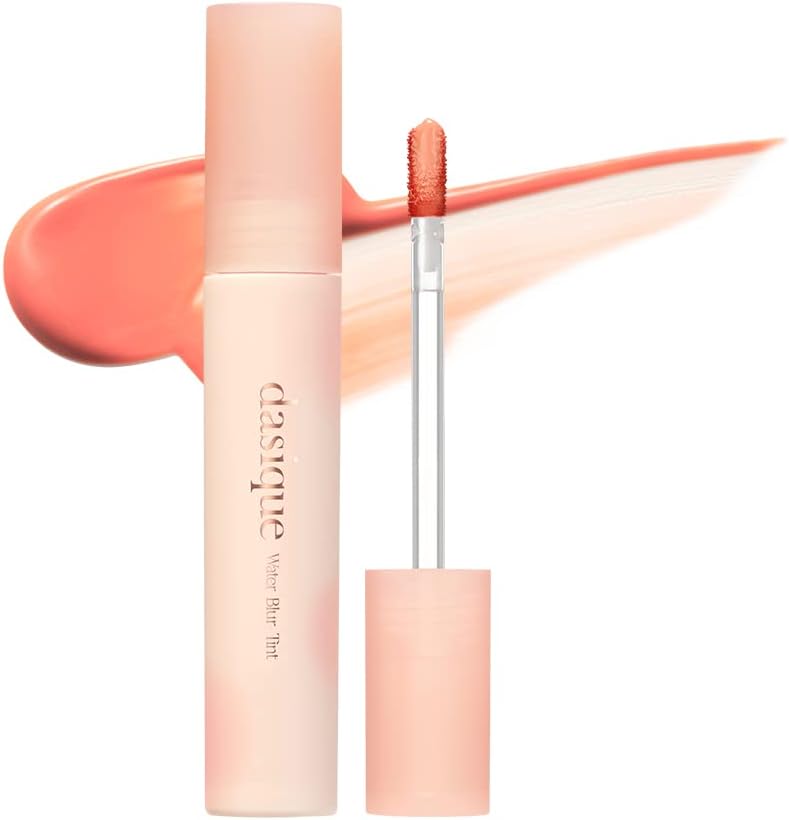 dasique Water Blur Tint #01 Peach Dew I Vegan, Cruelty-free I Non-sticky, Non-greasy, Watery Formula Transforming Into a Silky Finish
