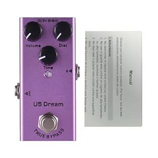 [POWERFUL HIGH-GAIN METAL TONE] Unleash a torrent of aggressive, high-gain distortion perfect for heavy metal, hard rock, and shred. This pedal transforms any clean amp channel into a roaring metal machine, delivering the tight low-end punch and sear...