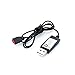 Produktbild efaso 3,7V 250mAh USB-Ladekabel - Passend für Syma X5HW X5HC