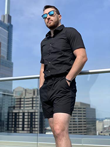 Zesties Male Romper (Extra Small, Black)