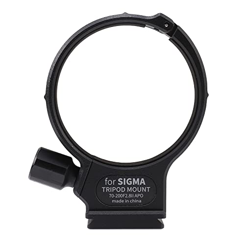 FocusFoto Metal Tripod Collar Mount Ring 1/4" for Sigma APO 70-200mm F2.8 II EX DG Macro HSM Telephoto Zoom Lens - Thumbnail 2