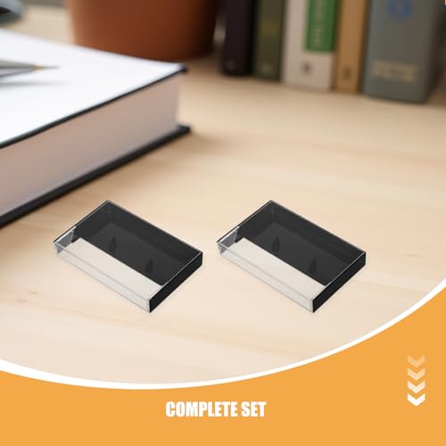 Caja de almacenamiento para casetes con diseño protector que evita el polvo en las cintas 4