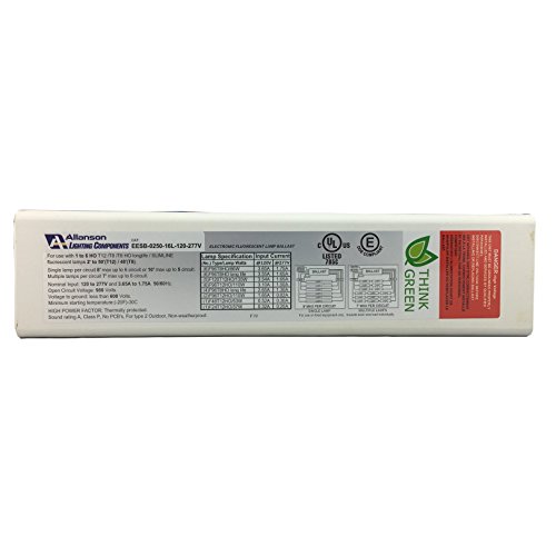 Allanson Sign Ballast T8/T12 HO 1-6 Lamps 120-277V EESB-0250-16L-120-277 Allanson Sign Ballast T8/T12 HO 1-6 Lamps 120-277V EESB-0250-16L-120-277
