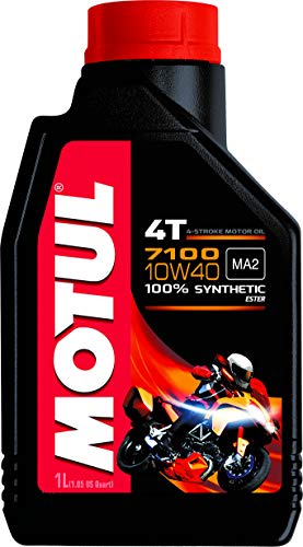 Motul 7100 Synthetic Oil 10W-40 Lite 1 L Pack 4 miniatura 1