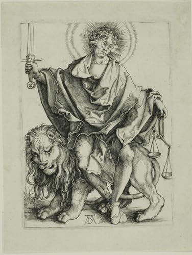 Toile Albrecht Dürer Sol Justitiae grand format 60x90cm pour créer un salon élégant et artistique