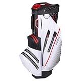 Sun Mountain Golf H2NO Lite Cart Bag Black/White/Red