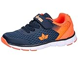 kappa ballerina damen Absatzform: Flach Lico Unisex Rombo VS Sneaker, Marine/orange, 37 EU