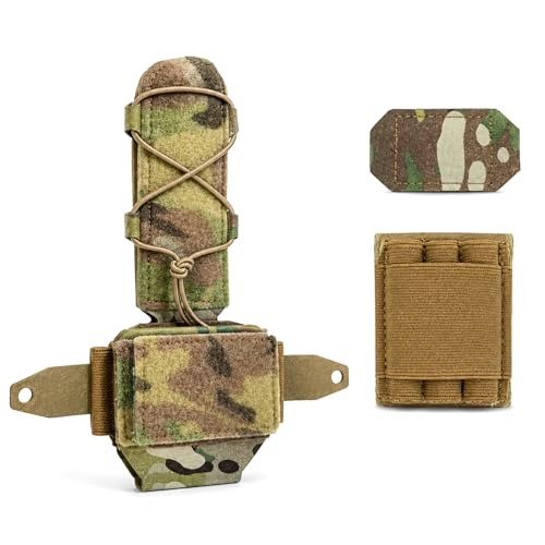 Kit de contrapeso para casco anticaídas de visor nocturno y bolsa de batería modular FAST