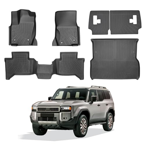 Floor Mats Set for Toyota Land Cruiser Prado 2024-2025 5