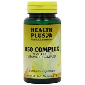 Health Plus B50 Complex Vitamin B Supplement – 90 Tablets