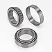 XIKE 2 Pcs 33012 Tapered Roller Bearings 60x95x27mm Cone and Cup Set, Fits DIY/ATV/Auto/Truck/Trailer Wheels, Transmission＆Engine, Industry/Engineering/Agriculture/Garden Machinery and Reducer.
