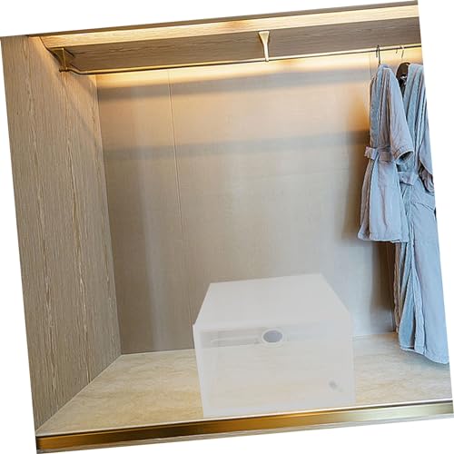 Boîtes à chaussures antichocs Ciieeo transparentes et empilables sous le lit