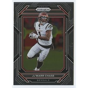 2022 Panini Prizm #58 Ja’Marr Chase Cincinnati Bengals NFL Football Trading Card