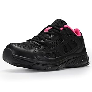 Running Trainers Womens Walking Shoes Breathable Gym Shoes Mesh Sneaker