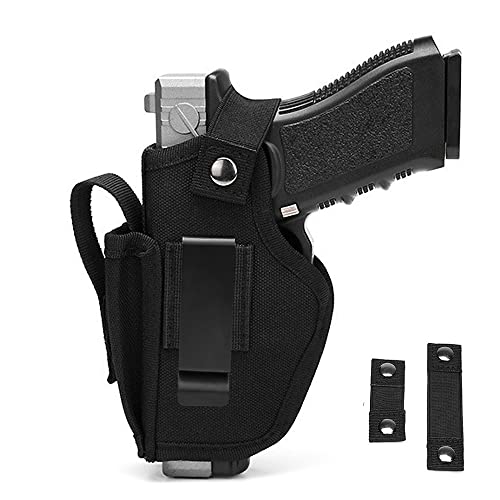 Vdones Gun Holster For Men Concealed Carry Glock Airsoft Pistol Women 9Mm Holsters For Pistols With Mag Pouch Fit For Left Right Hand Adjustable Size #TOP2