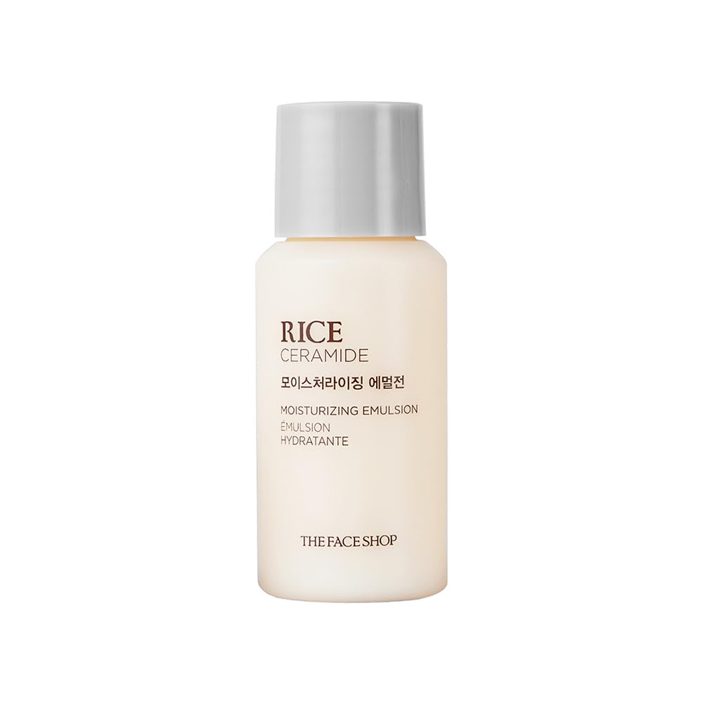 The Face Shop Rice & Ceramide Face Cream 34ml | Barrier Repair Moisturizer for Dry Skin, Intense Hydration & Strengthening | 12Hr Moisture Lock | Korean Skincare-image-45